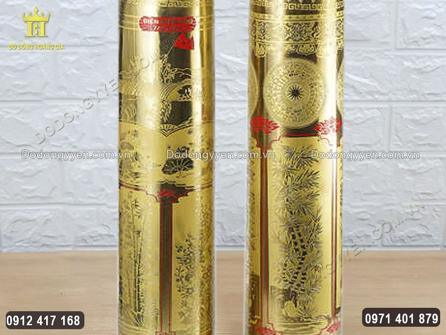 Họa tiết hoa văn được ăn m&ograve;n sắc n&eacute;t, tinh tế